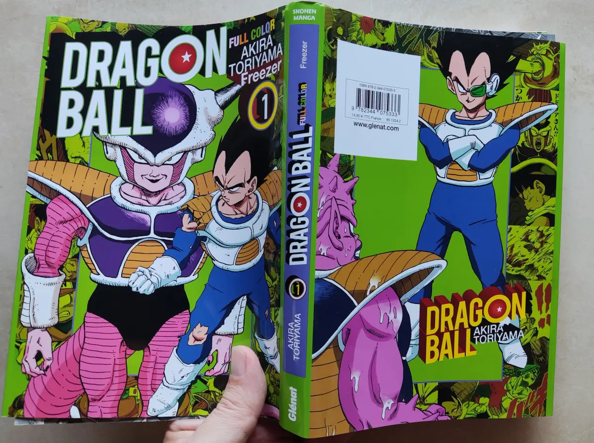 Mon avis sur le manga Dragon Ball Freezer Full Color d'Akira Toriyama sorti chez Glénat
