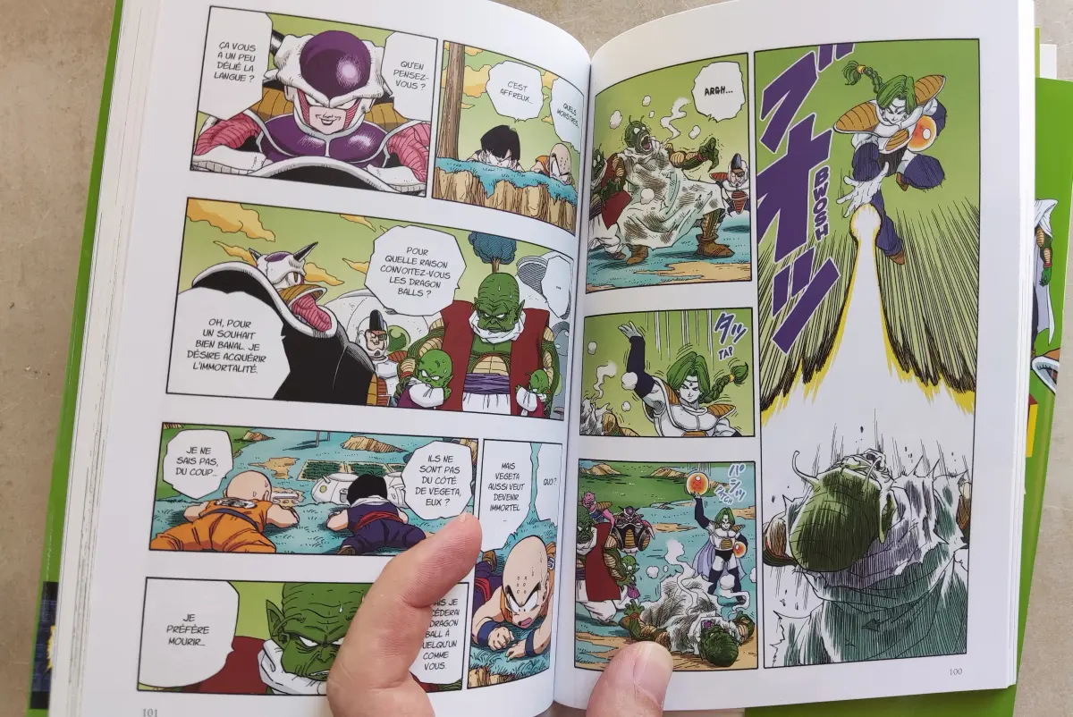 Mon avis sur le manga Dragon Ball - Full Color - Freezer - Tome 01 sorti chez Glénat Scan