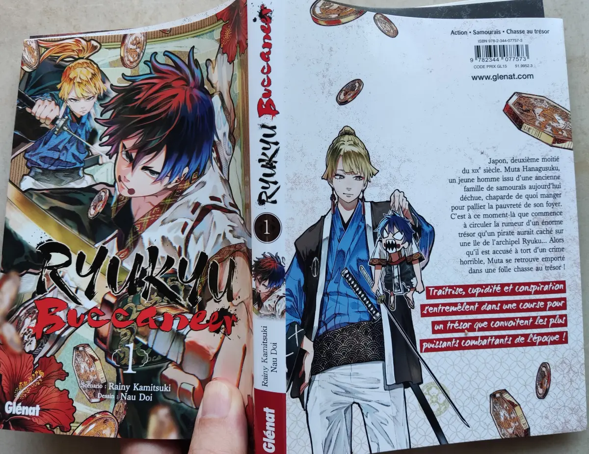 Mon avis sur le premier tome du manga Ryukyu Buccaneer : chasse au trésor au Ryukyu