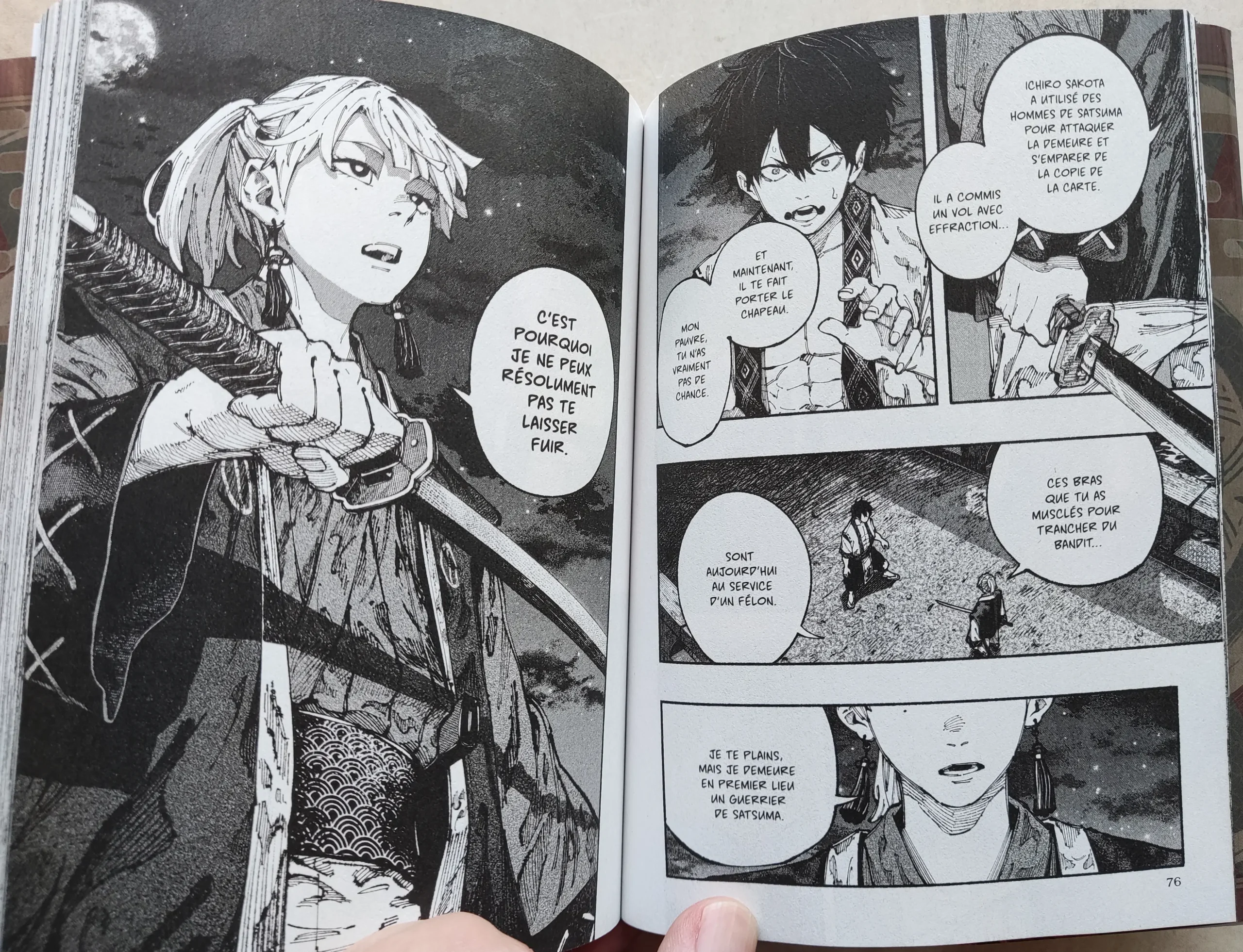 Dessin du premier tome du manga Ryukyu Buccaneer
