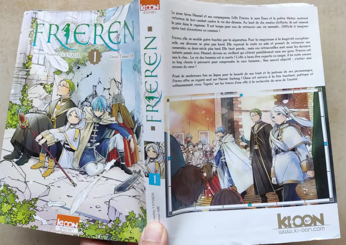 Frieren tome 1 : mon avis sur le manga phénomène de Ki-oon