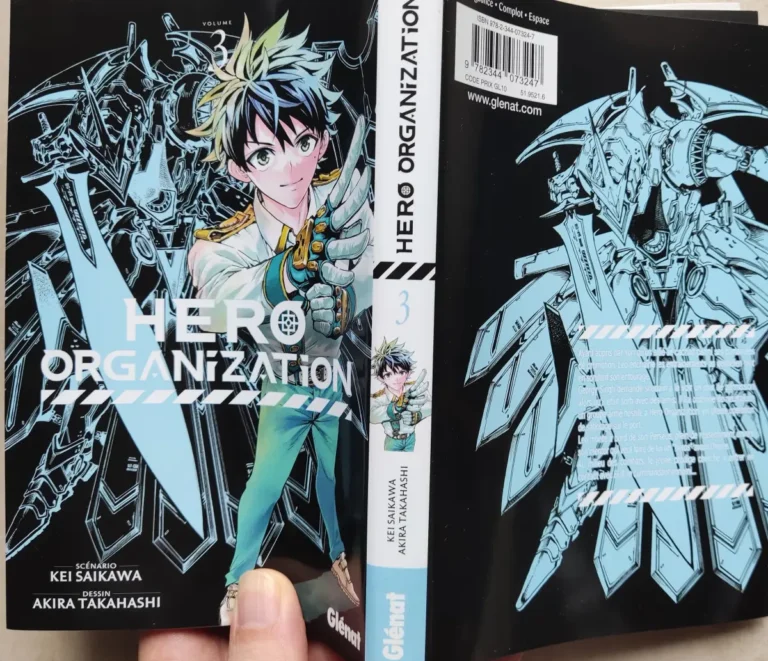 Hero Organization tome 3 : mon avis sur le nouveau volume chez Glénat